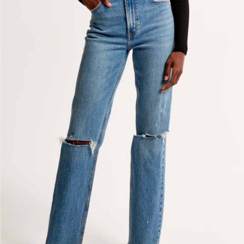 Abercrombie & Fitch 90’s Straight Ultra High Rise Jeans Size 26